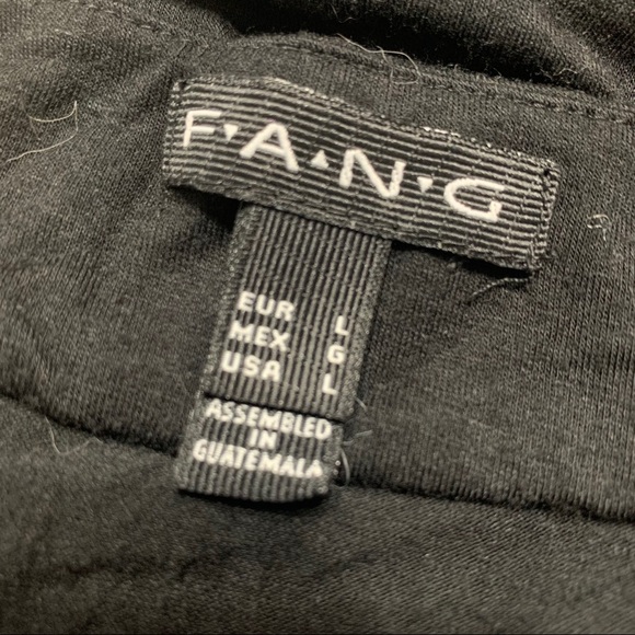 Black Cowl Neck Sleeveless Blouse Large - Picture 5 of 6